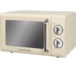 RUSSELL HOBBS RHRETMM705C Solo Microwave - Cream